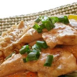 Chicken with a Creamy Marsala Sauce recipe
