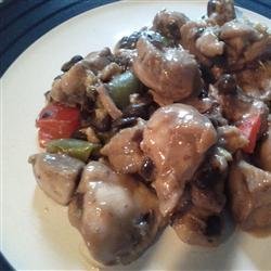Chicken with Black Beans recipe