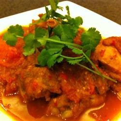 Spicy Tomato Chicken (Ayam Masak Merah) recipe