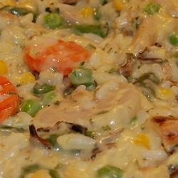 Easy and Comforting Chicken Rice Casserole recipe