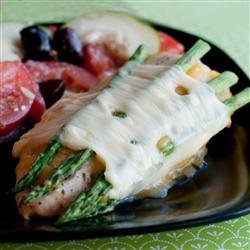 Cheesy Asparagus Chicken recipe