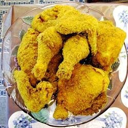 Green Fried Chicken recipe