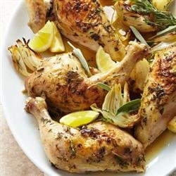 Emily's Herb Roasted Chicken and Vegetables recipe
