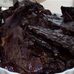 Sweet and Spicy Venison Jerky recipe