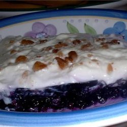 Blueberry Cream Cheese Salad recipe