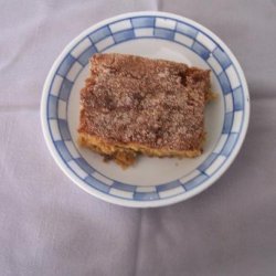 Scandinavian Rhubarb Cake recipe