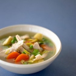 Poached Chicken and Vegetables recipe