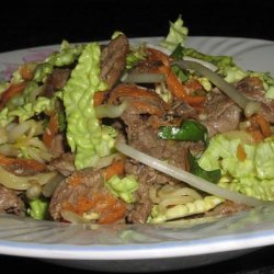 Clean Eating Soba Noodle Salad With Flank Steak recipe