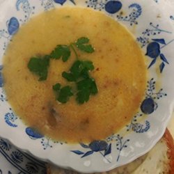 Swedish Mushroom Soup (Svampsoppa) recipe
