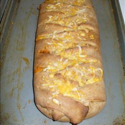 Good Enough for Company Cheeseburger Pizza Loaf recipe