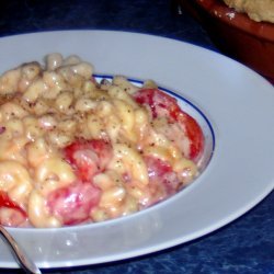 Macaroni and Cheese With Tomatoes recipe