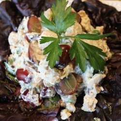 Curried Chicken Salad With Grapes recipe