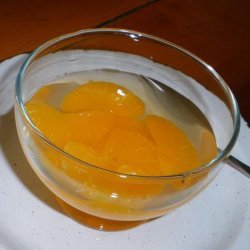 Mandarin Oranges With Ouzo Liqueur recipe