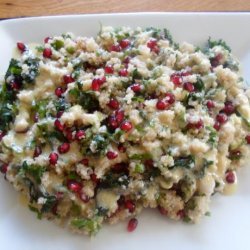Quinoa, Kale & Pomegranate Salad recipe