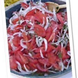Tomato and Sweet Onion Salad recipe