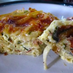 Linguine and Proscuitto Frittatas (In Muffin Tins) recipe