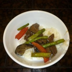Easy Beef Teriyaki Rice Bowl recipe