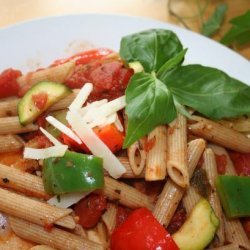 Penne With Tomatoes recipe