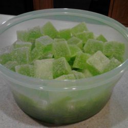 Sour Green Apple Gumdrops recipe