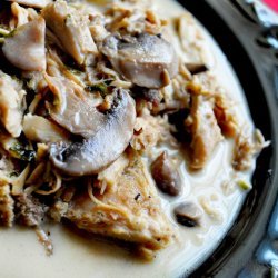 Turkey in Mushroom Sauce recipe