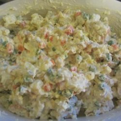 Yummiest Easiest Potato Salad LOADED With Flavor! recipe