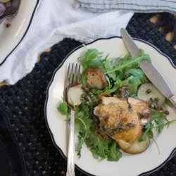 Roasted Chicken With Lemon Sauce recipe