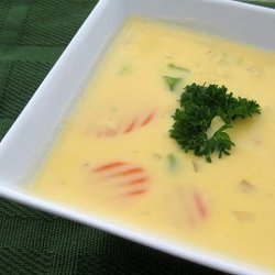 Cheesy Veggie Soup recipe
