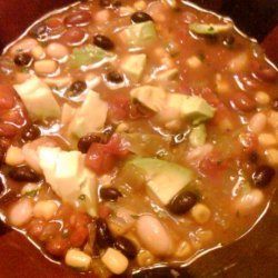 Bean Tortilla Soup recipe