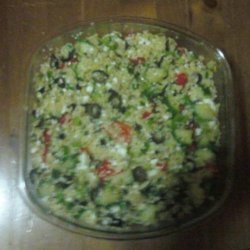 Mediterranean Cracked Wheat Salad recipe