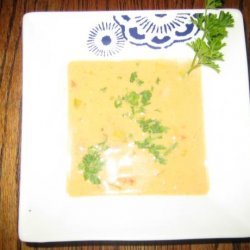 Blonde Ale Beer Brats and Cheddar Cheese Bisque recipe