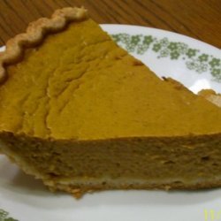 Pumpkin Pie - Prize Recipe recipe