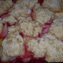 Fresh Strawberry and Peach Cobbler recipe
