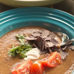 Vegetarian Tortilla Soup recipe