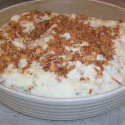 Creamy Onion Mashed Potatoes recipe