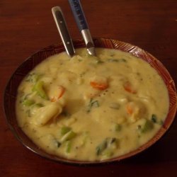 Cream of Fresh Vegetable Soup (Vegetarian) recipe