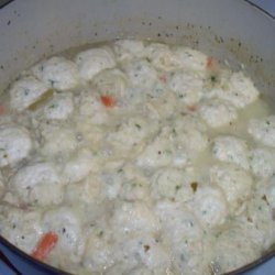 Chicken & Dumplings -Northern Style (Dough Balls, Not Flat N recipe