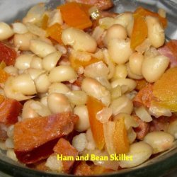 Ham and Bean Skillet recipe