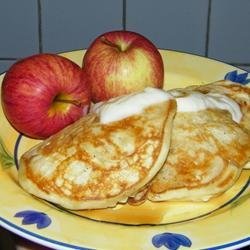 Apple Yogurt Pancakes recipe