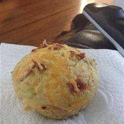 Savory Cheddar Zucchini Muffins recipe