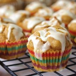 Mini Pumpkin Muffins with Orange Drizzle recipe