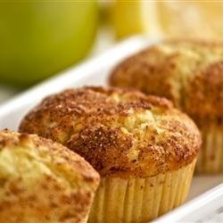 Apple Lemon with Cinnamon Muffins recipe
