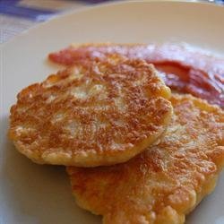 Corn Fritters with Maple Syrup recipe