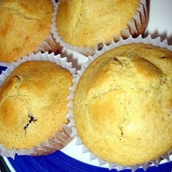 Berry-Blue Corn Muffins recipe