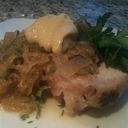 Slow Cooker Sauerkraut Pork Loin recipe