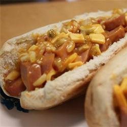 Baked Hot Dog Sandwiches recipe
