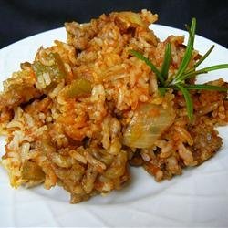 Sausage and Red Rice recipe