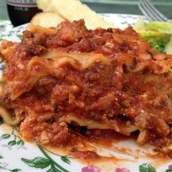 Kim's Lasagna recipe