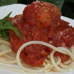 Megan's Amazing Spaghetti and Meatballs recipe