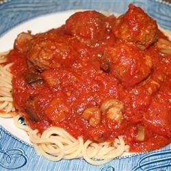 Restaurant Style Spaghetti Sauce recipe