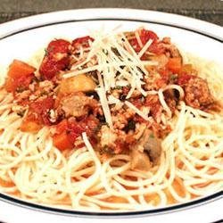 Marica's Spaghetti Meat Sauce recipe